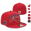 Arizona Cardinals Red Fitted Hat with Team Logo and NFL Design