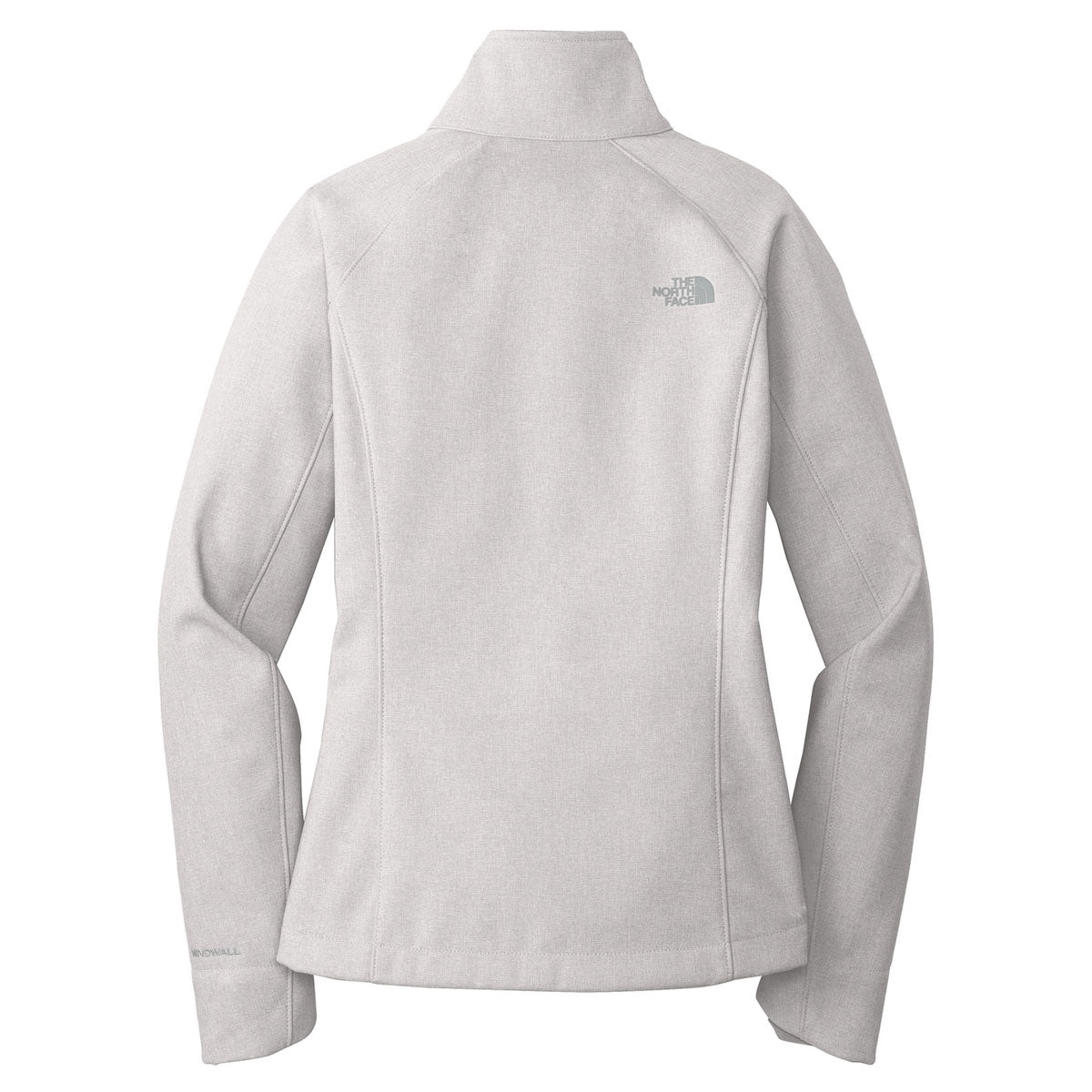 The North Face Women's Light Grey Heather Apex Barrier Softshell Jacket