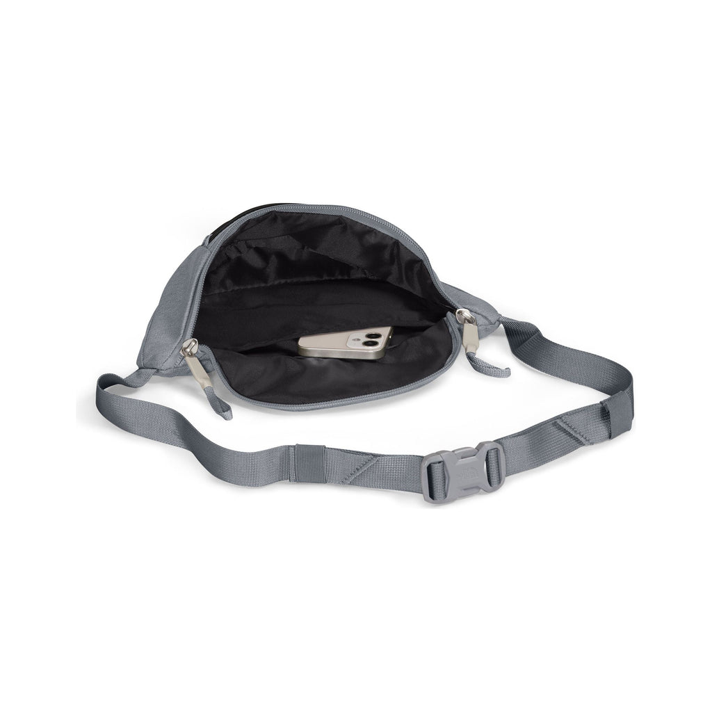 The North Face Jester Lumbar Pack in Mid Grey Dark Heather Black