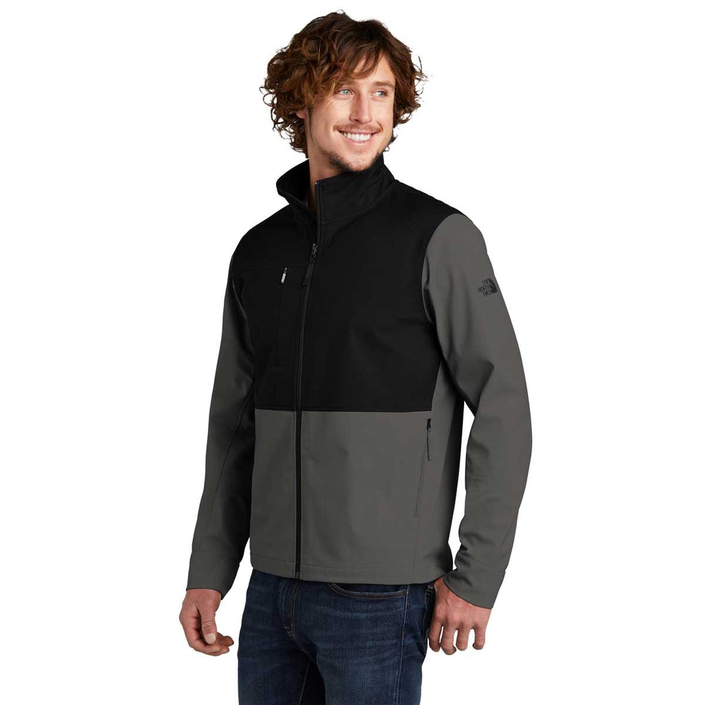 The North Face Men's Asphalt Grey Castle Rock Softshell Jacket