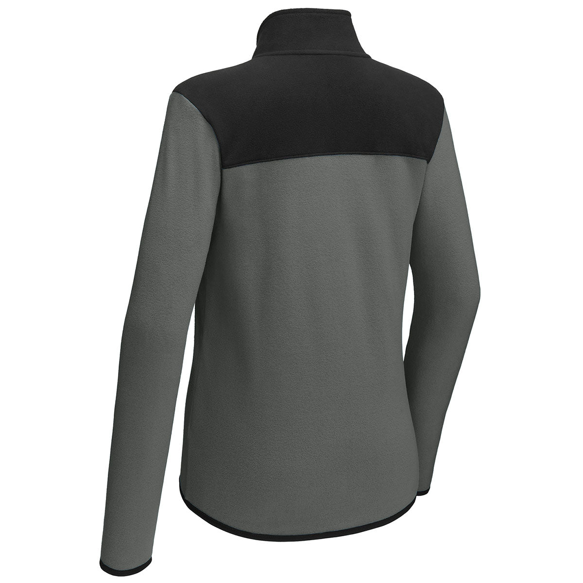 The North Face Women's Asphalt Grey/TNF Black Glacier Full-Zip Fleece Jacket