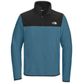 The North Face Men's Shady Blue/TNF Black Glacier 1/4-Zip Fleece