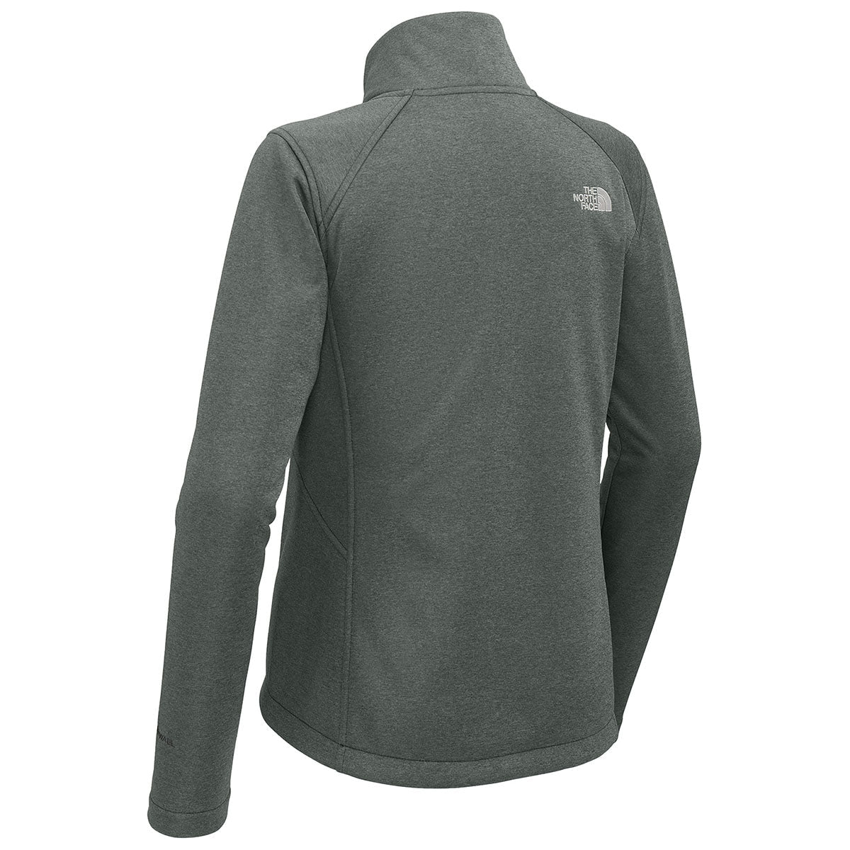 The North Face Women's TNF Dark Grey Heather Chest Logo Ridgewall Softshell Jacket