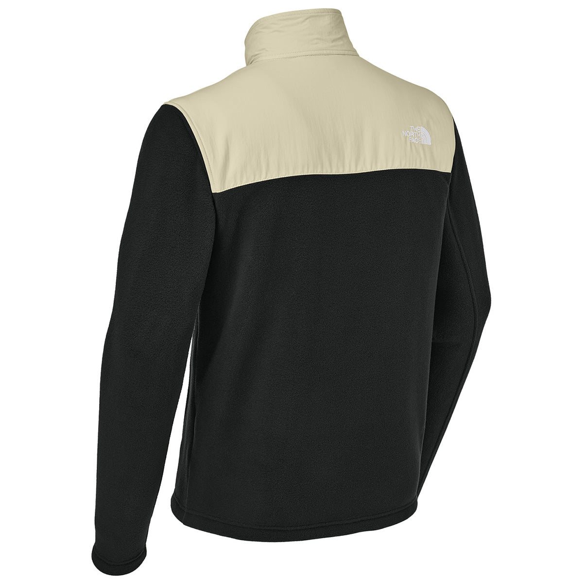 The North Face Men's TNF Black/Gravel Highest Peak Full-Zip Fleece Jacket
