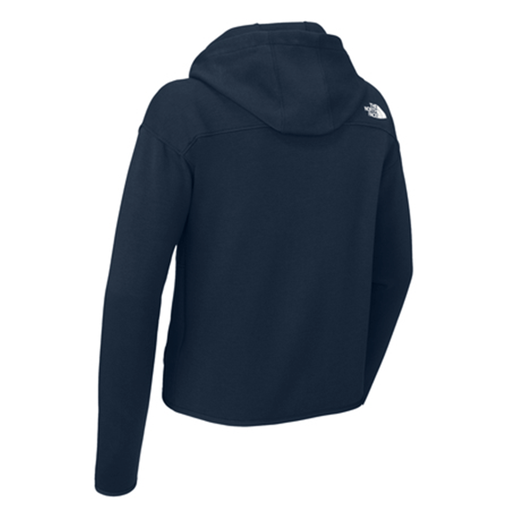 The North Face Women's Summit Navy Double-Knit Full-Zip Hoodie