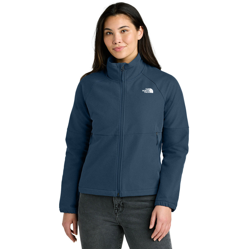 The North Face Women's Shady Blue Dark Heather Barr Lake Softshell Jacket