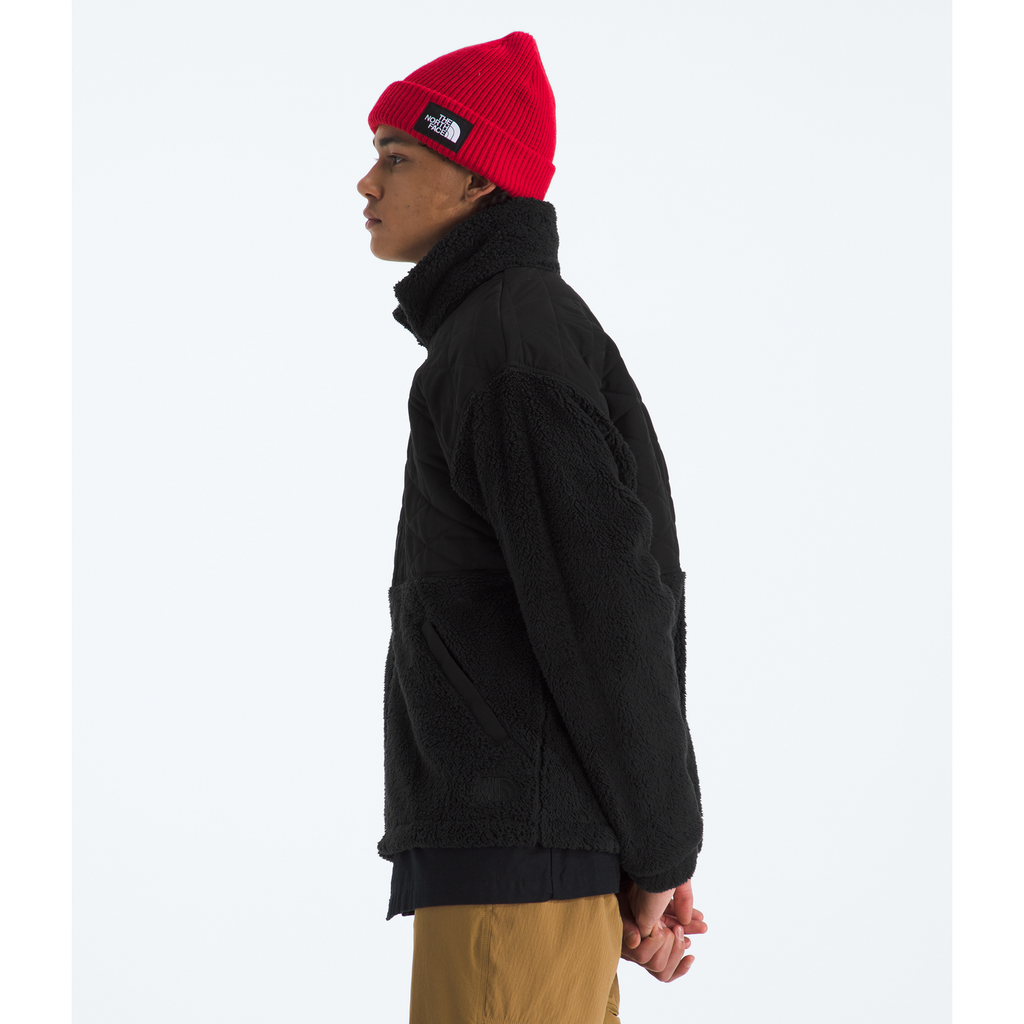 The North Face Men's Cabin Full-Zip Fleece Jacket in TNF Black