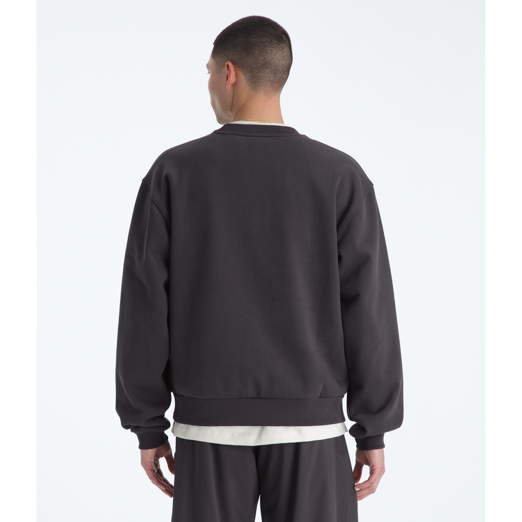 The North Face Men's Red Box Crewneck Sweatshirt in Obsidian